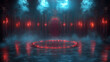© koi_005 (Jiranan) - Dark Gothic Chamber with Red Portal
