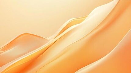 Poster - Clean and bright light orange backdrop with bent lines creating a smooth gradient effect. Great for contemporary ads, posters, and banners.