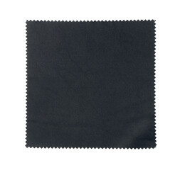 black microfibre lens cleaning cloth