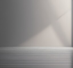 Poster - room with white wall and window