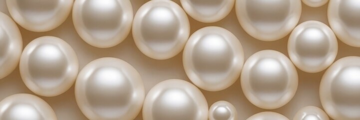 Poster - lot white eggs on brown background