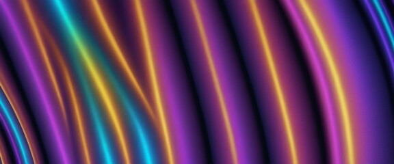 Aufkleber - colorful background with wavy pattern