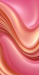 Poster - pink and gold abstract background