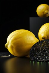 Leinwandbilder - bunch lemons