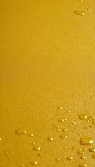 Poster - close up yellow liquid filled with water