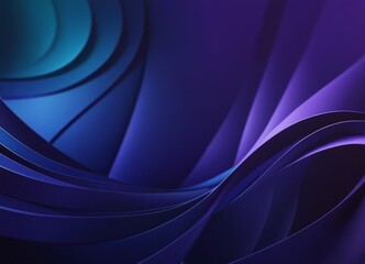 Poster - blue and purple abstract background