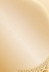 Fototapete - gold background with bubbles and