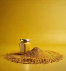 Poster - jar mustard