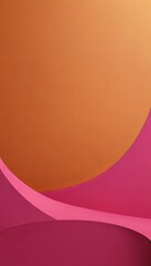 Leinwandbilder - pink and orange abstract background with circular shape