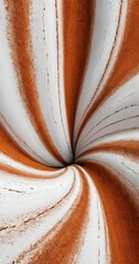 Poster - close up chocolate swirl
