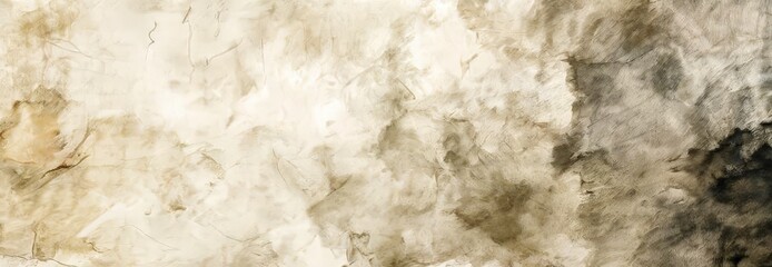 Poster - painting black and white background