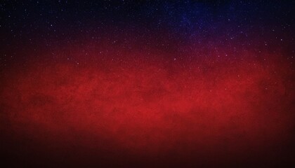 Poster - red and blue background