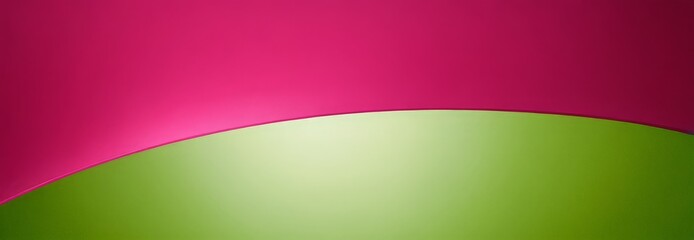 Poster - green and pink abstract background