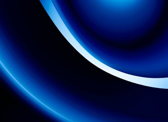 Fototapete - blue background with circular design