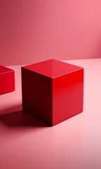 Aufkleber - red box sitting on table