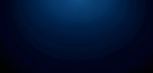 Poster - dark blue background with circular design