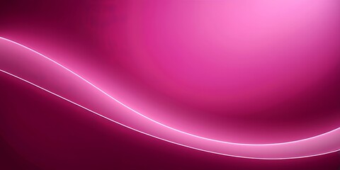 Poster - pink background with curved curve