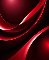 Poster - red abstract background