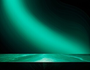 Aufkleber - green and black background with