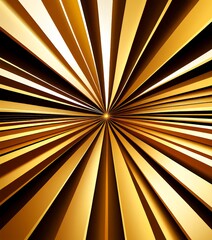Aufkleber - gold and black background with large center
