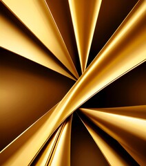 Poster - gold background with black