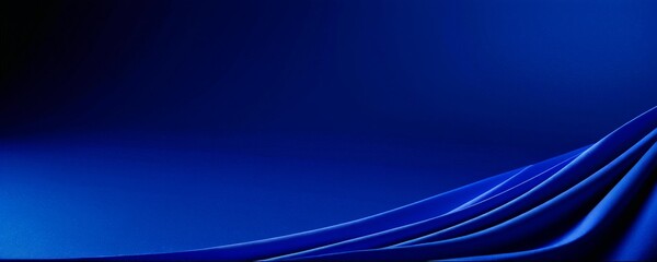 Poster - blue background