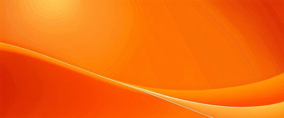 Poster - orange abstract background