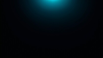 Poster - black background with light shining down