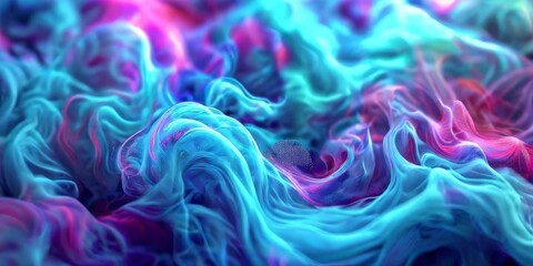 Aufkleber - colorful smoke background