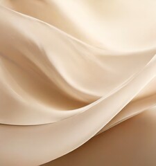 Aufkleber - white silk fabric with soft, flowing, flowing