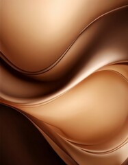Poster - abstract background with smooth lines and curves
