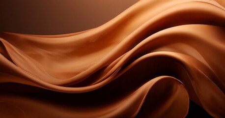 Aufkleber - chocolate flowing in the wind