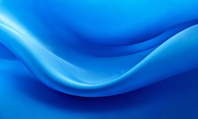 Aufkleber - blue background with smooth wave