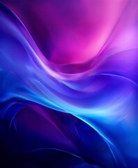 Aufkleber - abstract blue and pink background