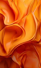 Leinwandbilder - orange background with lot liquid