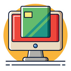 Aufkleber -  Computer for Work, Gaming, and Digital Productivity