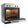 © Rawf8 - Stove oven isolated on white transparent. Kitchen home appliance for cooking