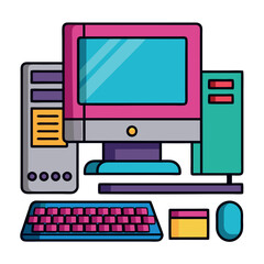 Poster -  Computer for Work, Gaming, and Digital Productivity