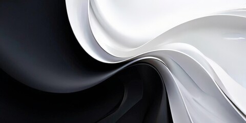 Fototapete - black and white abstract background