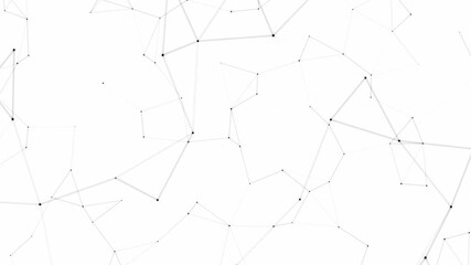 Poster - White abstract data web background, technology concept design for presentations