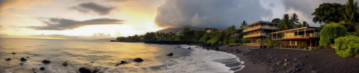 Wall Mural - Nature landscape panorama