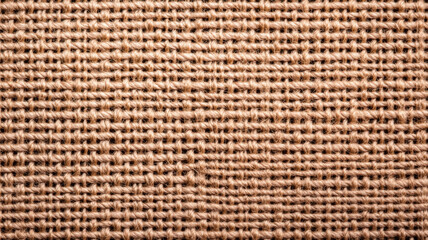 Wall Mural - Rough burlap texture with subtle orange and brown tones perfect for Thanksgiving backgrounds autumn vibes emphasized by rustic weave pattern 