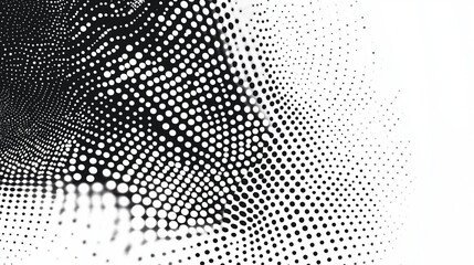 Wall Mural - abstract halftone background