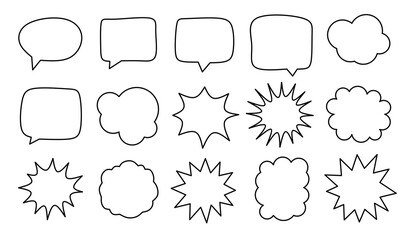 Poster - hold speech bubble text
