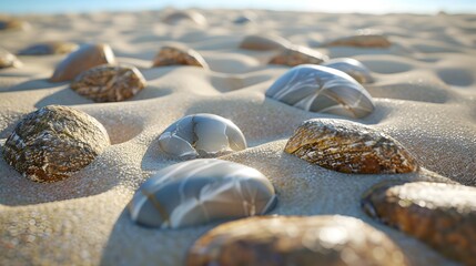 Poster - Rare stones scattered on the surface