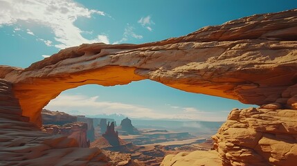 Poster - Bridges incredible carved from rock picture