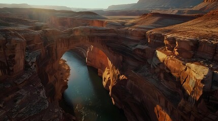 Wall Mural - Bridges incredible carved from rock