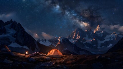 romantic overnight stay in the mountains