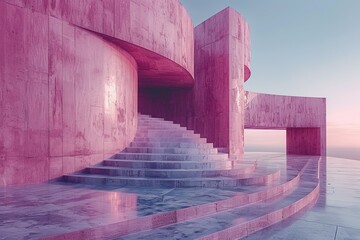 Poster - Geometric abstraction of architectural wonders in a minimalist style , free space for text --ar 3:2 --stylize 750 --v 6 Job ID: e37696b4-dab1-40dd-9f49-a50269303086