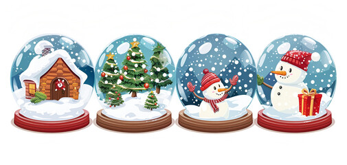 Sticker - Christmas background